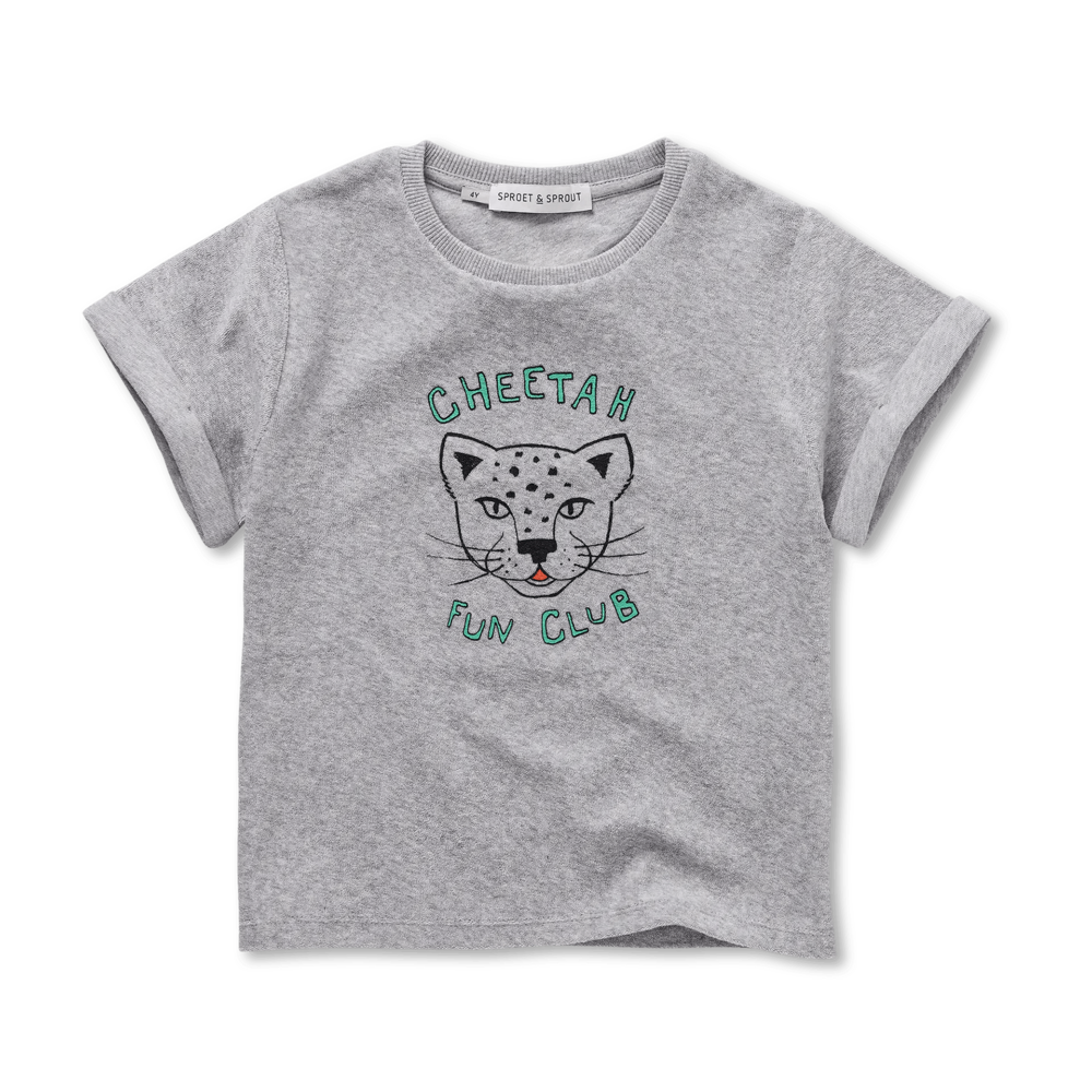 Sproet & Sprout Terry t-shirt cheetah