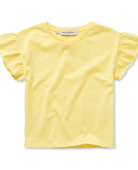 Sproet & Sprout Girls t-shirt ruffle sleeve