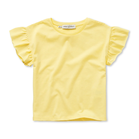 Sproet & Sprout Girls t-shirt ruffle sleeve