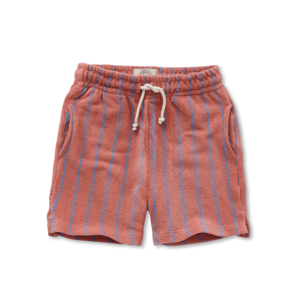 Sproet & Sprout badstof short terry small stripes