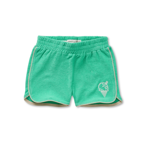 Sproet & Sprout Terry sport  shorts green