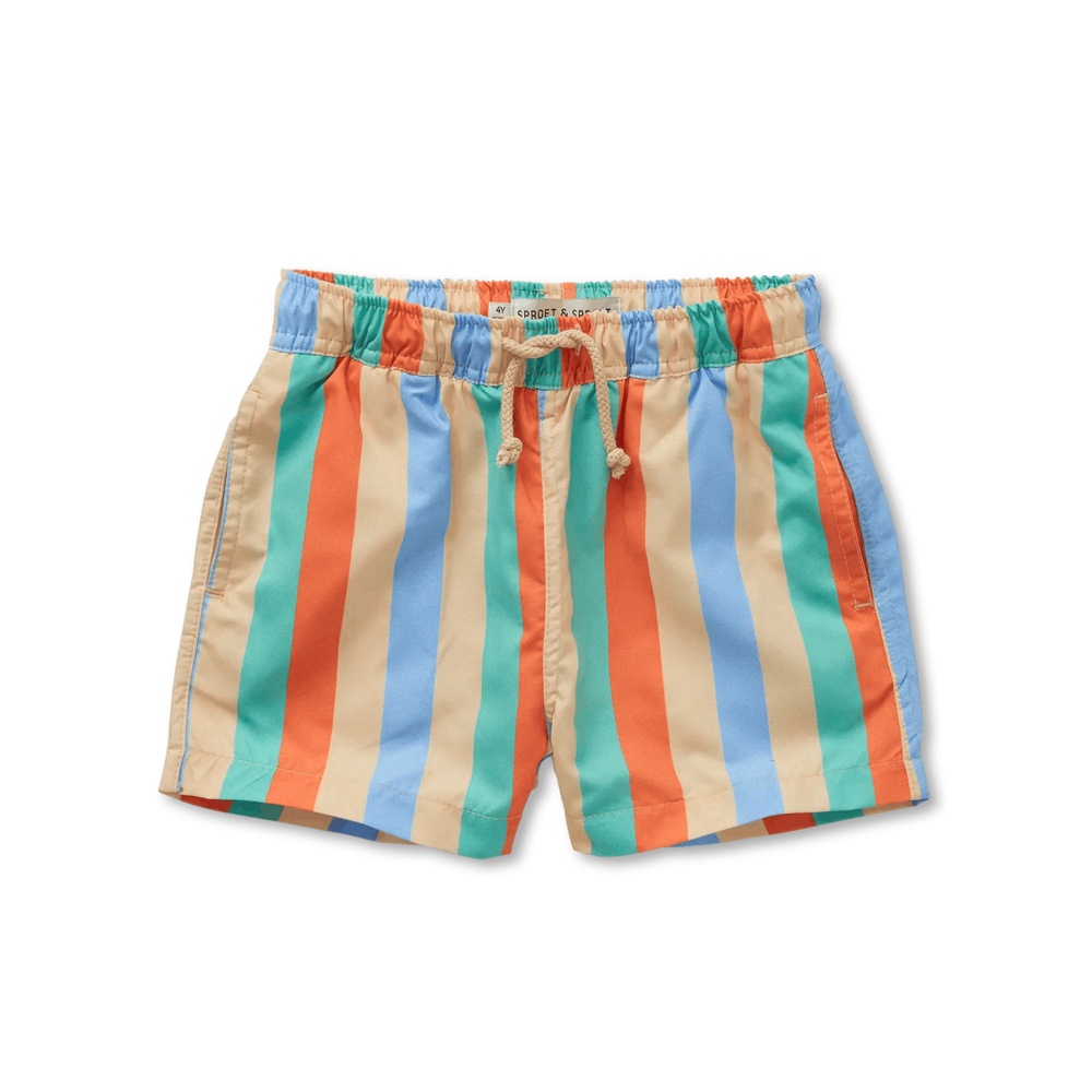 Sproet & Sprout Swim shorts multi stripes