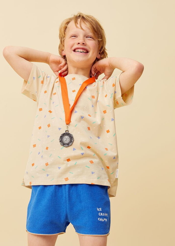 Sproet & Sprout badstof short terry sport blue