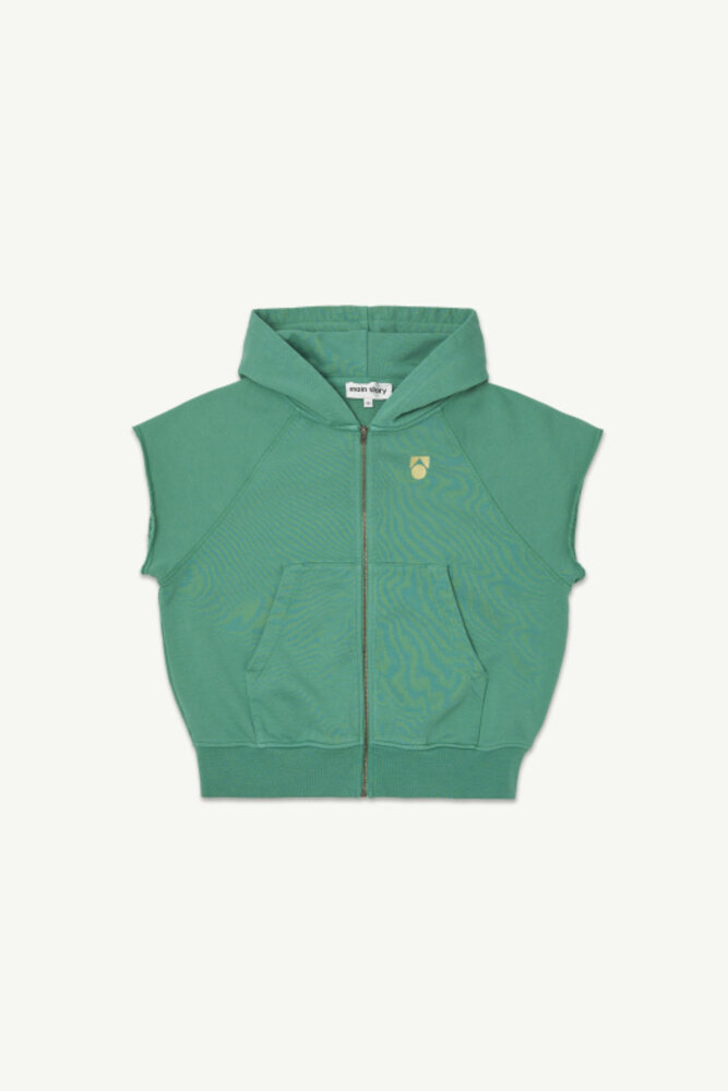 Main Story SS26MS281 - Hooded Tank - Bottle Green
