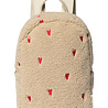 Studio Noos rugzak - Teddy Mini Backpack Ecru HEARTS