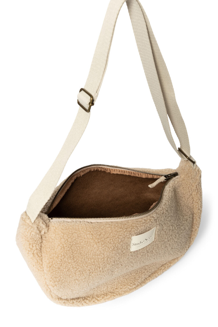 Studio Noos crossbody tas - Teddy Adult Fanny Pack Ecru