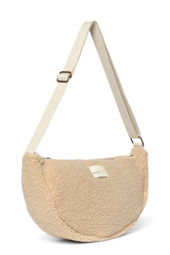 Studio Noos crossbody tas - Teddy Adult Fanny Pack Ecru Studio Noos crossbody tas - Teddy Adult Fanny Pack Ecru