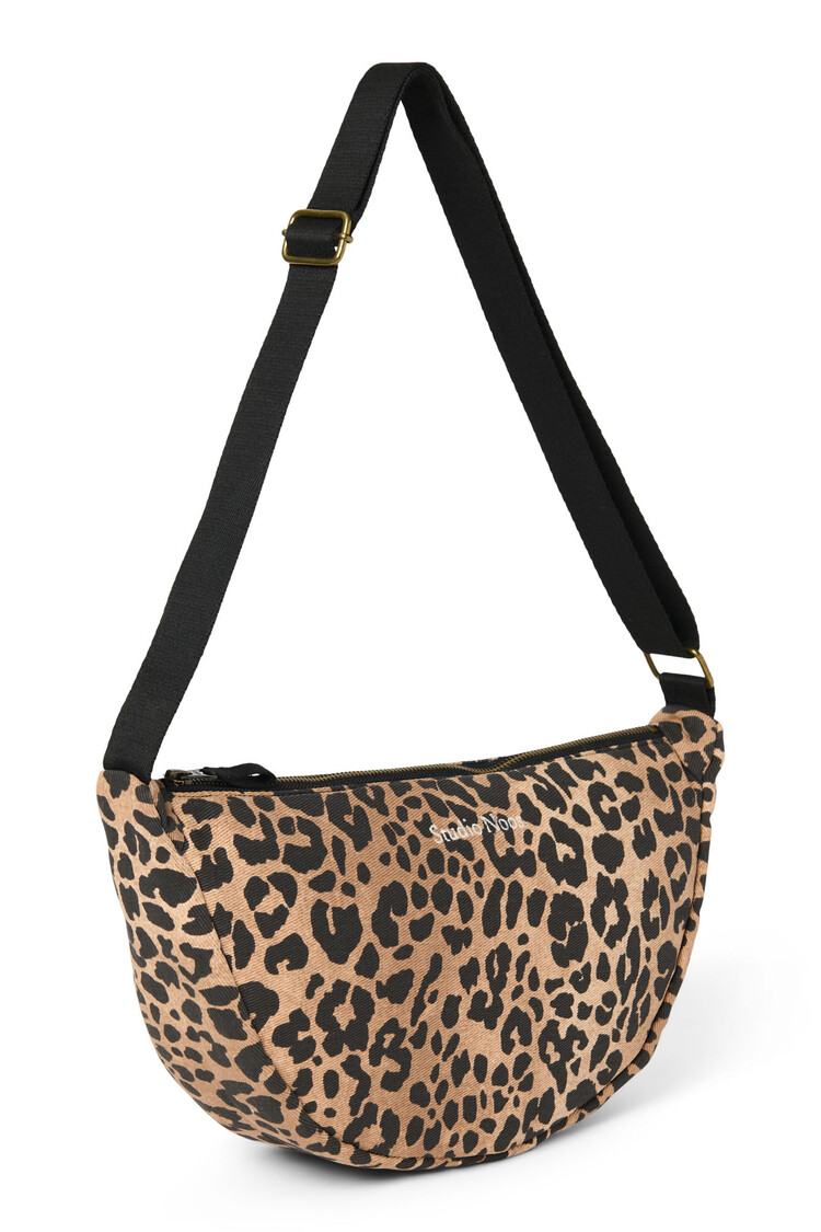 Studio Noos crossbody tas - Cotton Adult Fanny Pack Brown Leopard