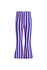 D601-5610 Flared Pants Nena Blue Pink Stripes