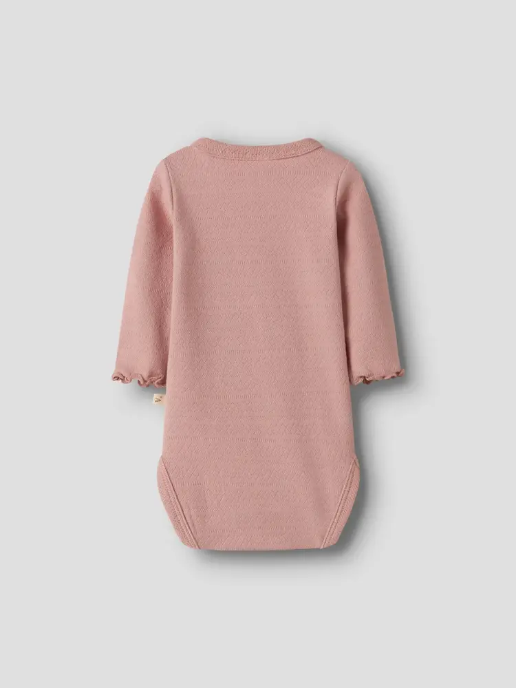 Lil Atelier romper - NBFDIMIA LS SLIM BODY LIL Misty Rose