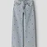 Name It 13252179 NKFROSE WIDE HEART STUDS JEANS 2021