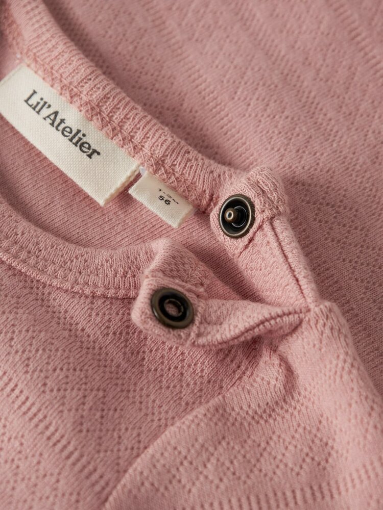 Lil Atelier romper - NBFDIMIA LS SLIM BODY LIL Misty Rose
