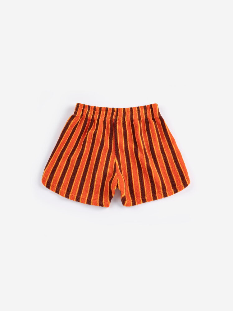 Bobo Choses Striped Brick terry cloth shorts Bobo Choses Striped Brick terry cloth shorts