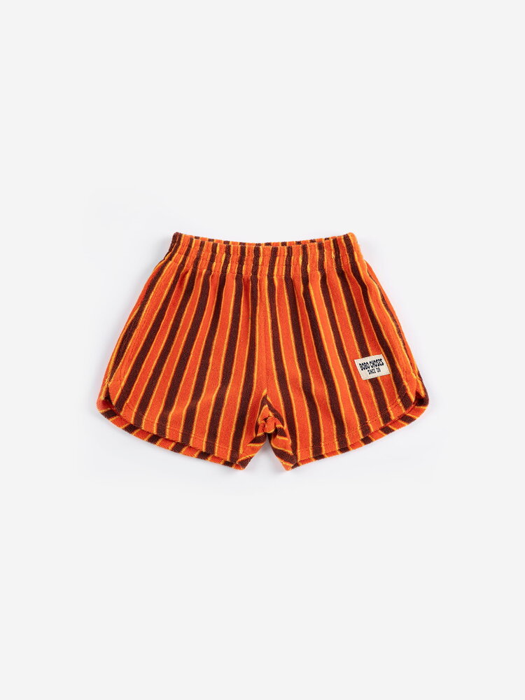 Bobo Choses Striped Brick terry cloth shorts Bobo Choses Striped Brick terry cloth shorts