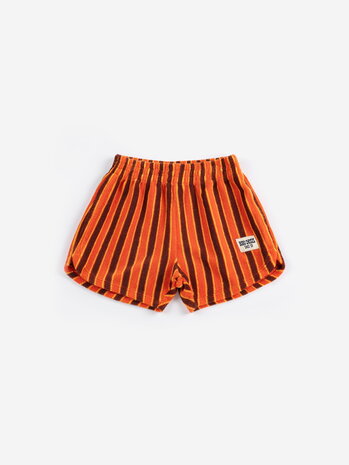 Bobo Choses Striped Brick terry cloth shorts Bobo Choses Striped Brick terry cloth shorts