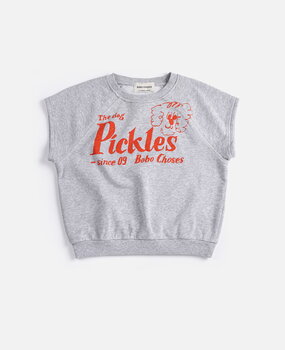 Bobo Choses Pickles The Dog sleeveless sweatshirt