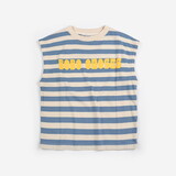 Bobo Choses Bobo Choses Modern striped sleeveless T-shirt