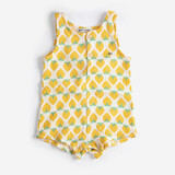 Bobo Choses Strawberry all over  woven playsuit