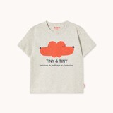 Tiny Cottons Tiny & Tiny Graphic Tee cream heather