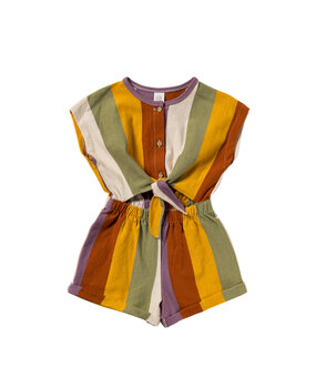 Salted Stories Multi Stripe | Tie Jumpsuit 998 Multicolor