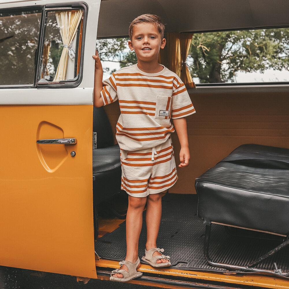 Your Wishes Triad Stripe | Bermuda Shorts 998 Multicolor