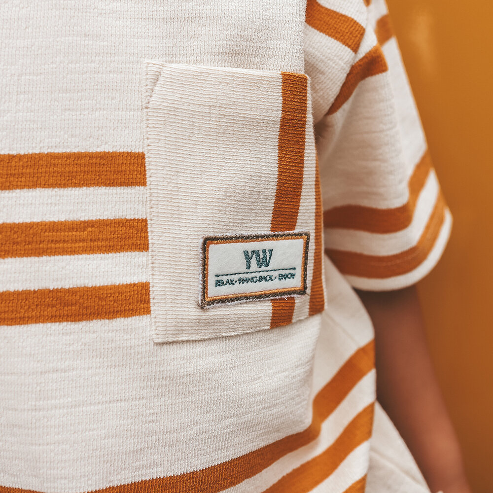 Your Wishes Triad Stripe | Oversized Tee 998 Multicolor Your Wishes Triad Stripe | Oversized Tee 998 Multicolor