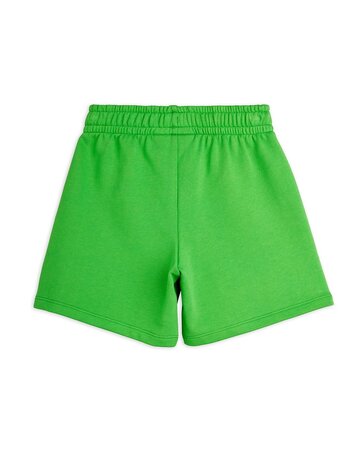 Mini Rodini Plain piping sweatshorts green Mini Rodini Plain piping sweatshorts green