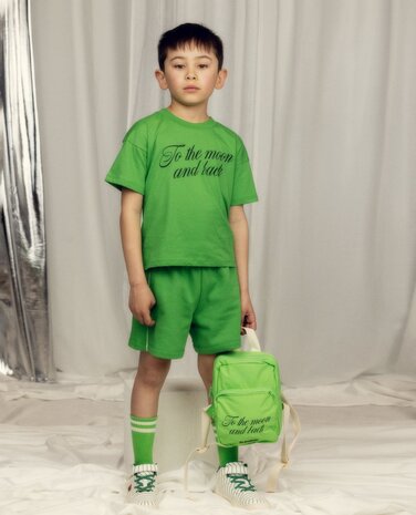 Mini Rodini groene korte broek