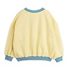 Mini Rodini To the moon emb sweatshirt yellow