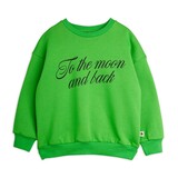 Mini Rodini To the moon sp sweatshirt green Mini Rodini To the moon sp sweatshirt green