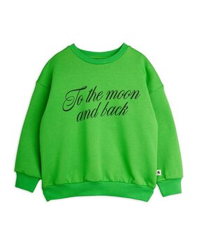 Mini Rodini To the moon sp sweatshirt green