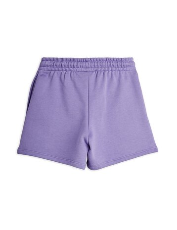 Mini Rodini Football emb sweatshorts purple