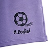 Mini Rodini Football emb sweatshorts purple