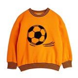 Mini Rodini Football chenille sweatshirt orange Mini Rodini Football chenille sweatshirt orange