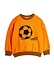 Football chenille sweatshirt orange