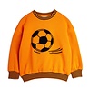 Mini Rodini Football chenille sweatshirt orange Mini Rodini Football chenille sweatshirt orange