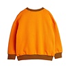 Mini Rodini Football chenille sweatshirt orange Mini Rodini Football chenille sweatshirt orange