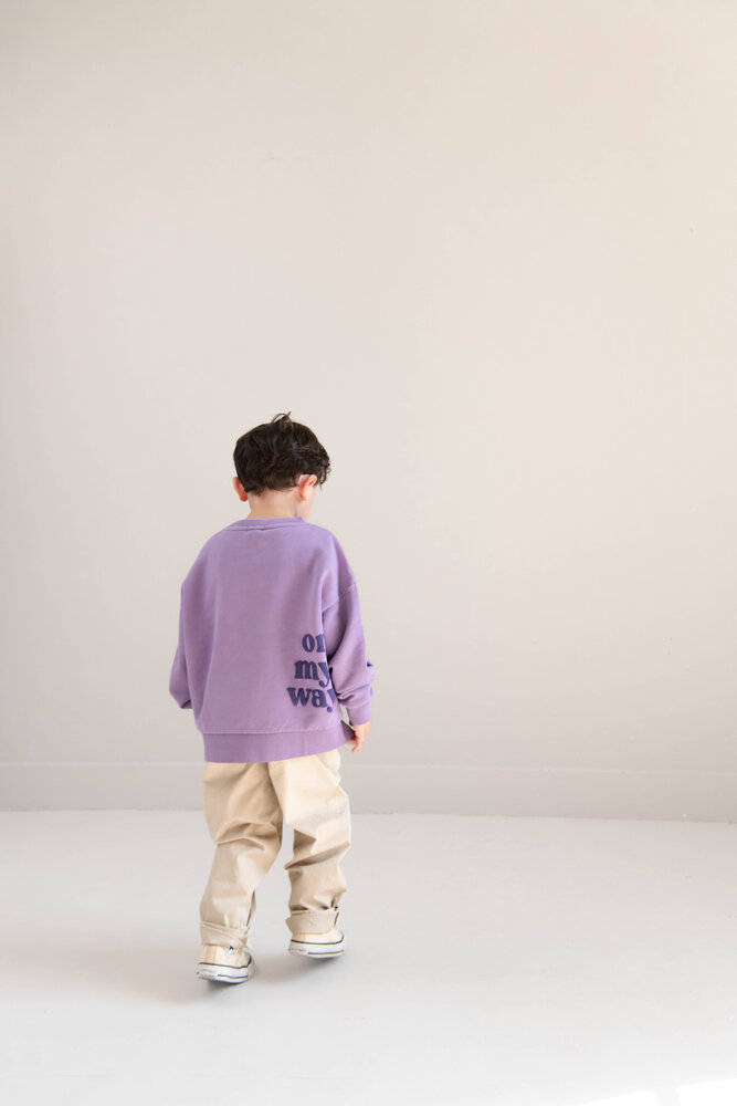 Jenest BO SWEATER  LAVENDER PURPLE