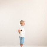 Jenest KNOX STRIPE SHORTS INDIGO STRIPE