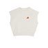 JOEY SLEEVELESS SWEATER GREY MELANGE
