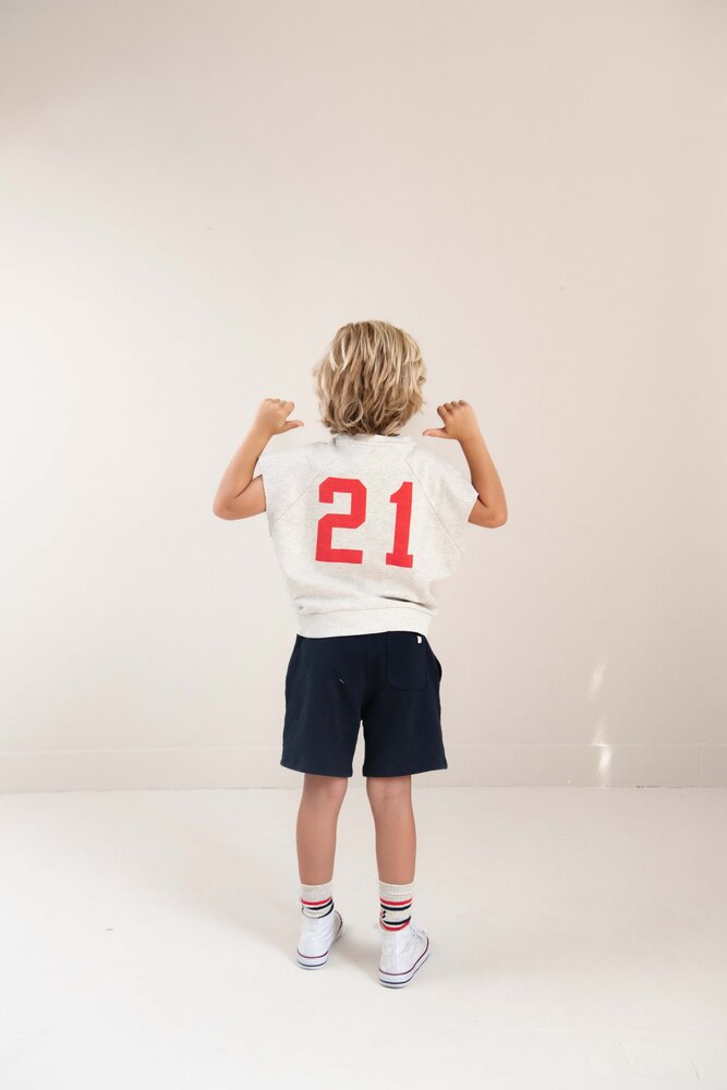 Jenest JOEY SLEEVELESS SWEATER GREY MELANGE