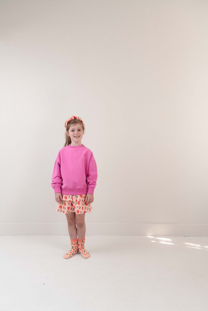 Jenest HAPPY BIRD SWEATER FUCHSIA PINK