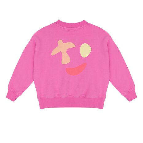 Jenest HAPPY BIRD SWEATER FUCHSIA PINK