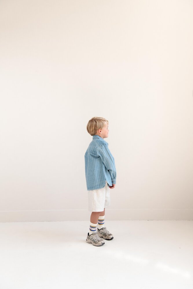 Jenest XAVI SHORTS GREY MELANGE Jenest XAVI SHORTS GREY MELANGE