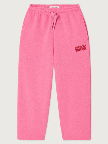 American Vintage Evona Jogging Framboise Surteint