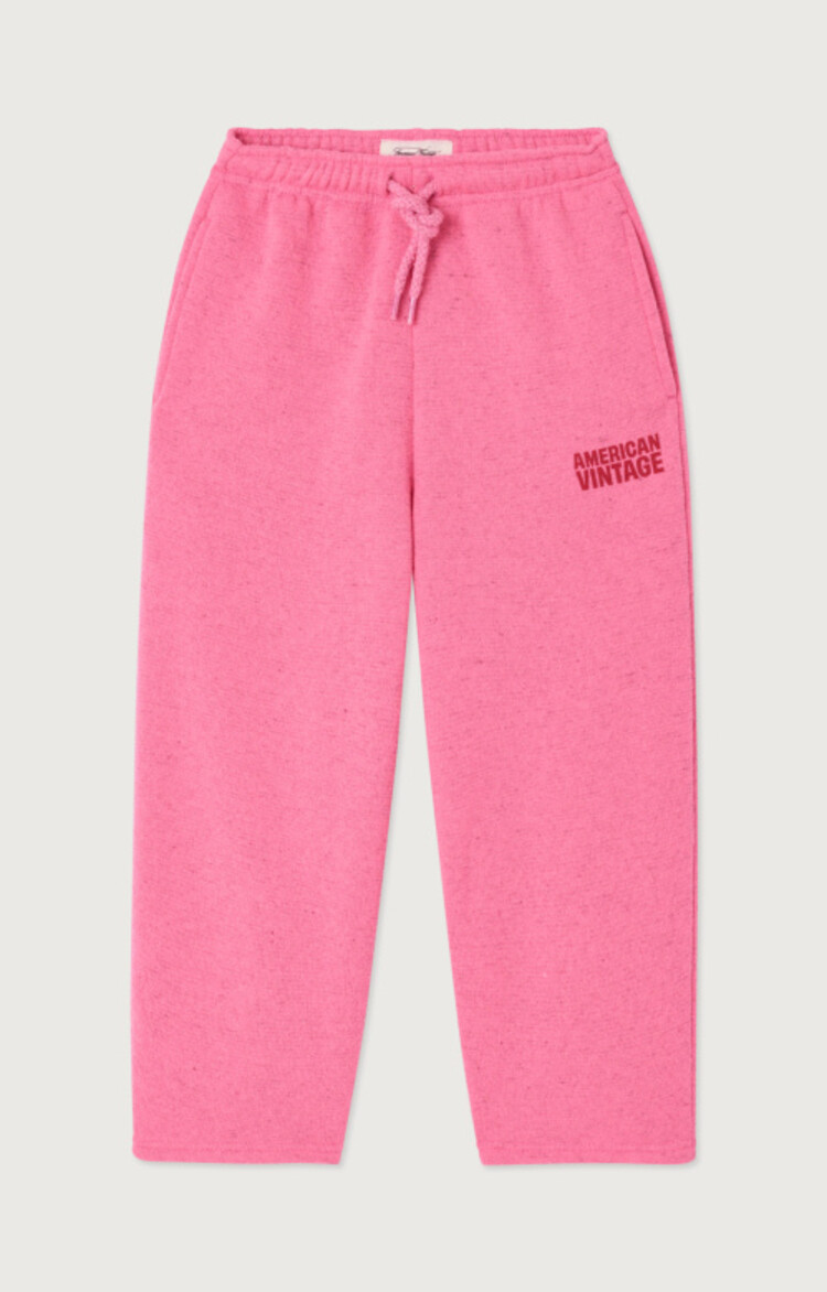 American Vintage roze joggingbroek - Evona Framboise Surteint