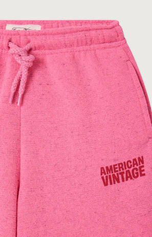 American Vintage Evona Jogging Framboise Surteint