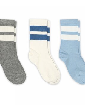 MP Denmark 10 79275 4144 Anker socks - 3-pack Blue Bell