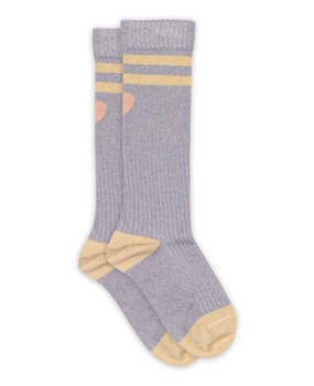 MP Denmark 10 89020 2014 Elga glitter knee socks Wisteria