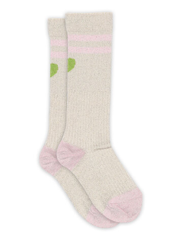 MP Denmark 10 89020 4208 Elga glitter knee socks Antarctica
